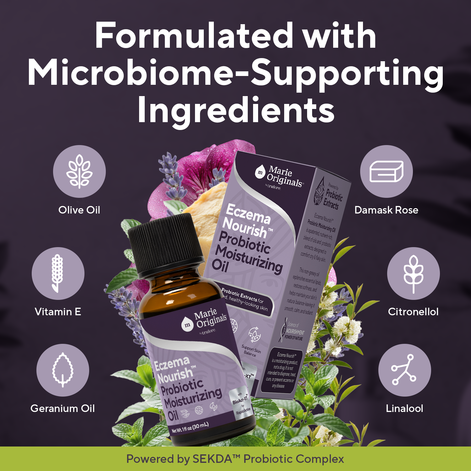 Eczema Nourish Probiotic Moisturizing Oil
