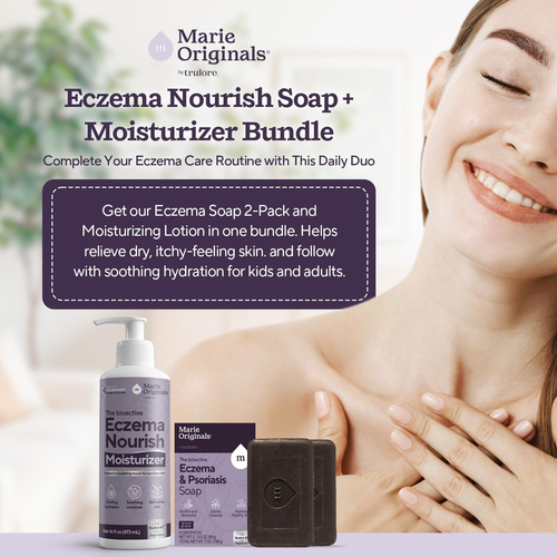 Eczema Moisturizing Lotion and Eczema Nourish Soap Bundle