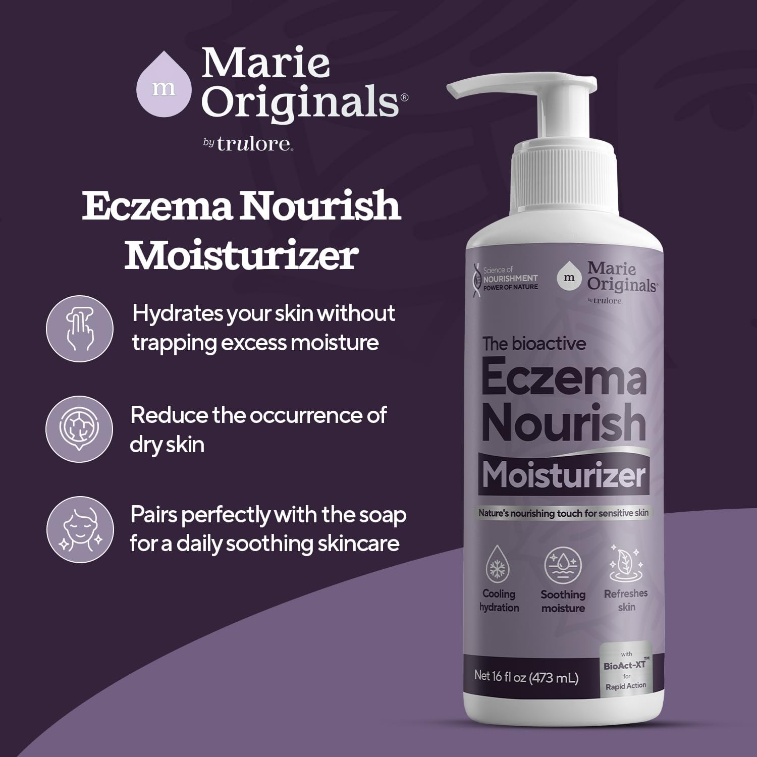 Eczema Moisturizing Lotion and Eczema Nourish Soap Bundle
